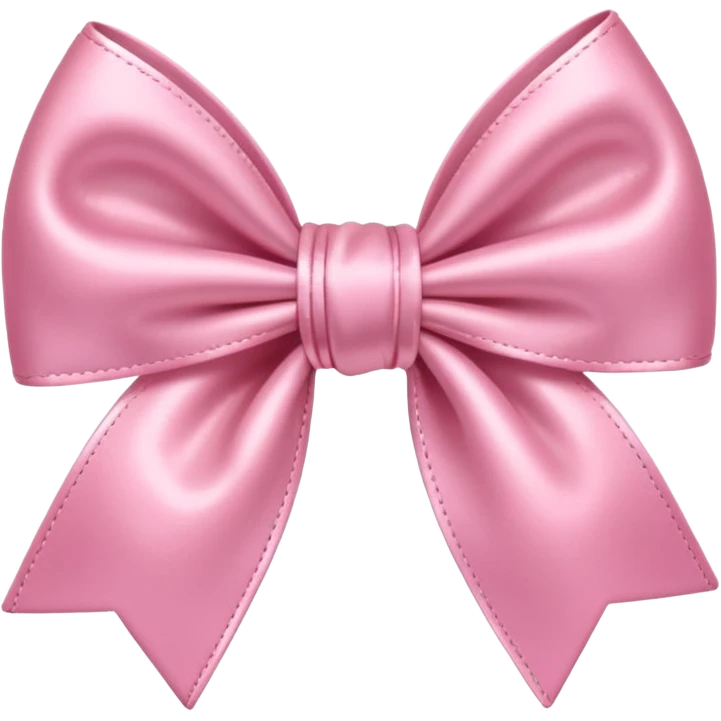 Baby pink bow emoji