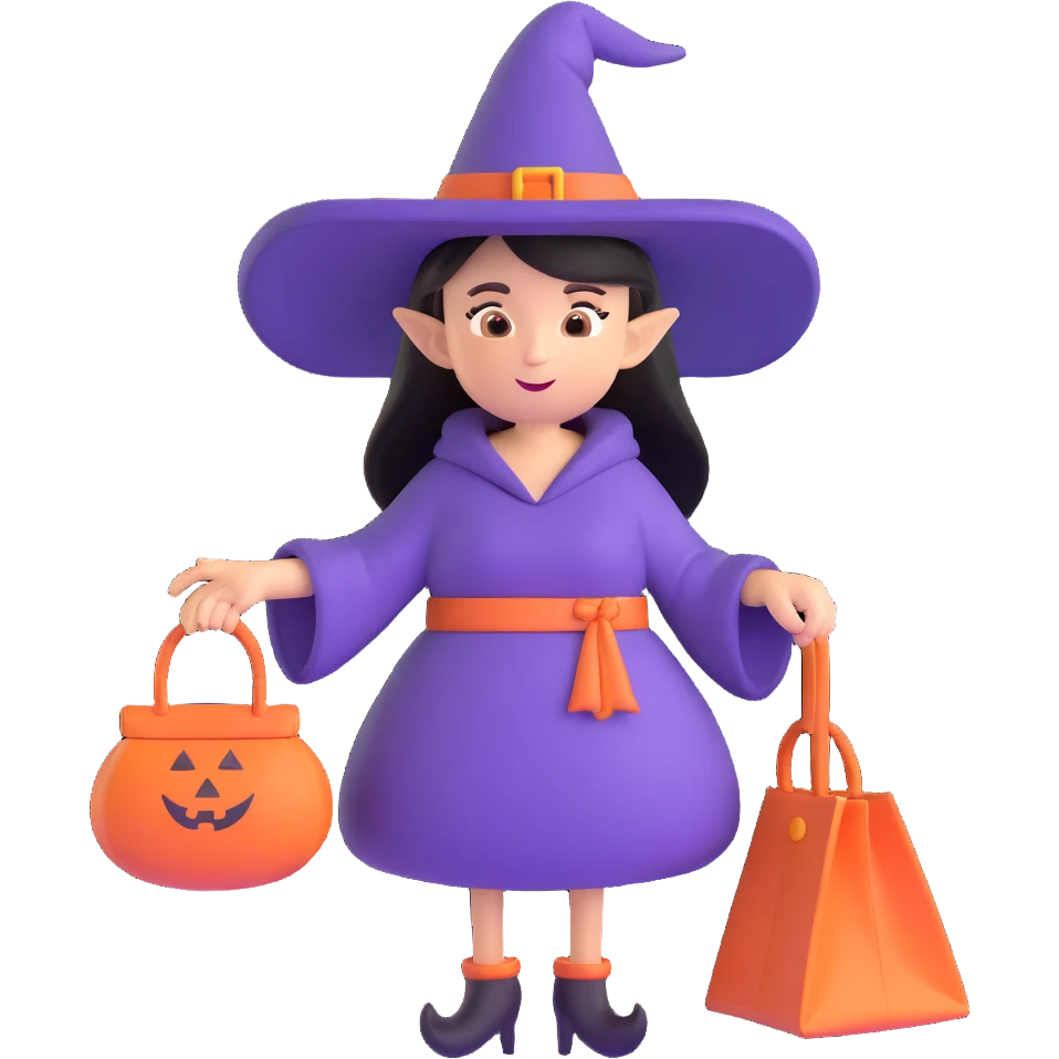 bag witch andy emoji