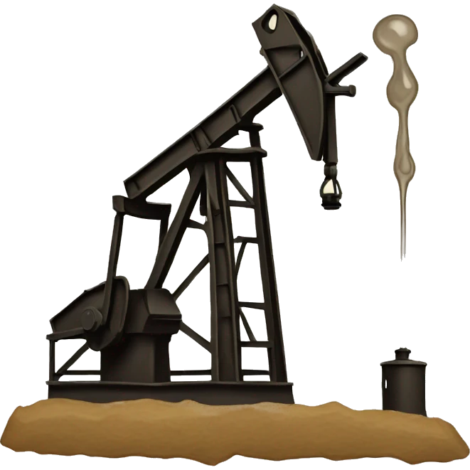 old Pumpjack oil emoji
