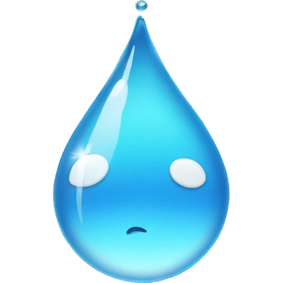Water drops emoji