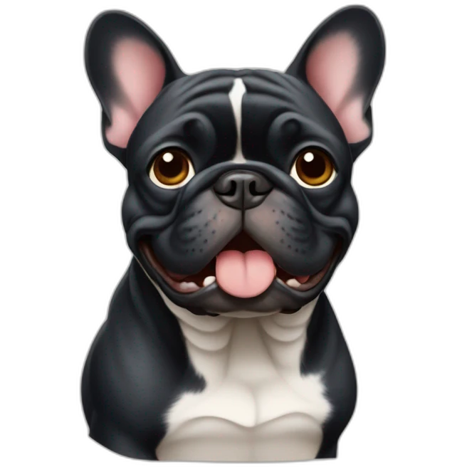 bouledogue emoji