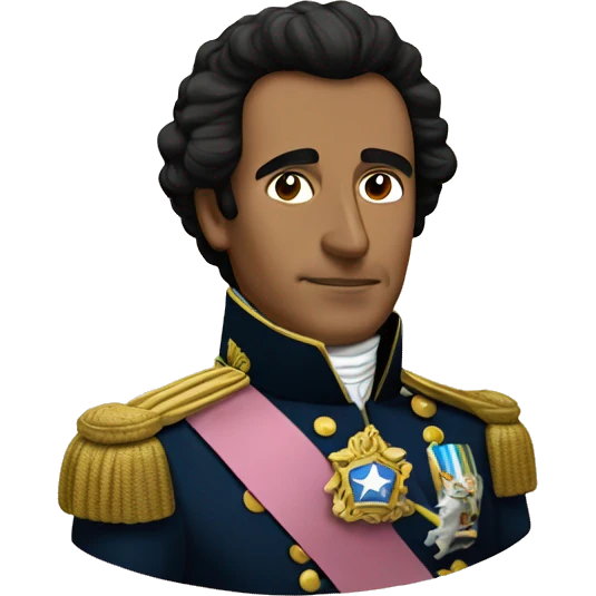 Simón Bolívar emoji