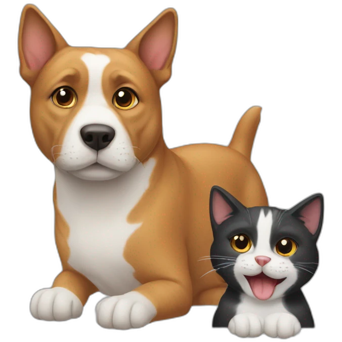 cat+dog emoji