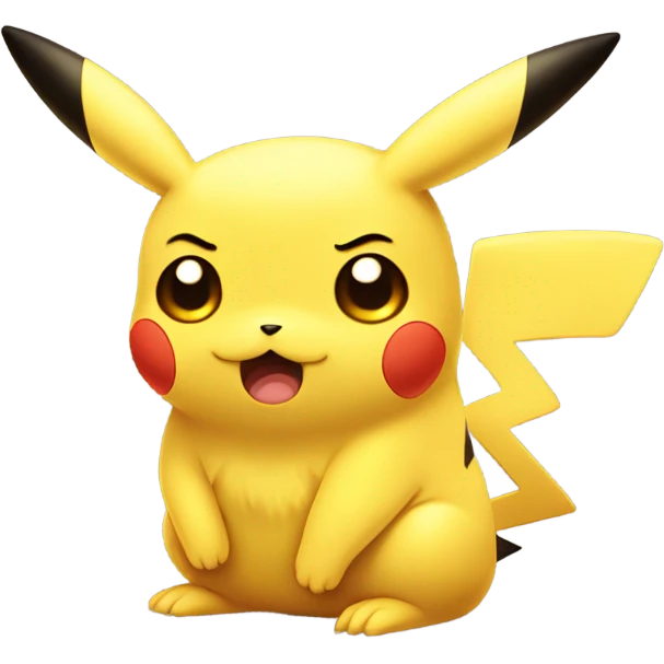 Sad pikachu emoji
