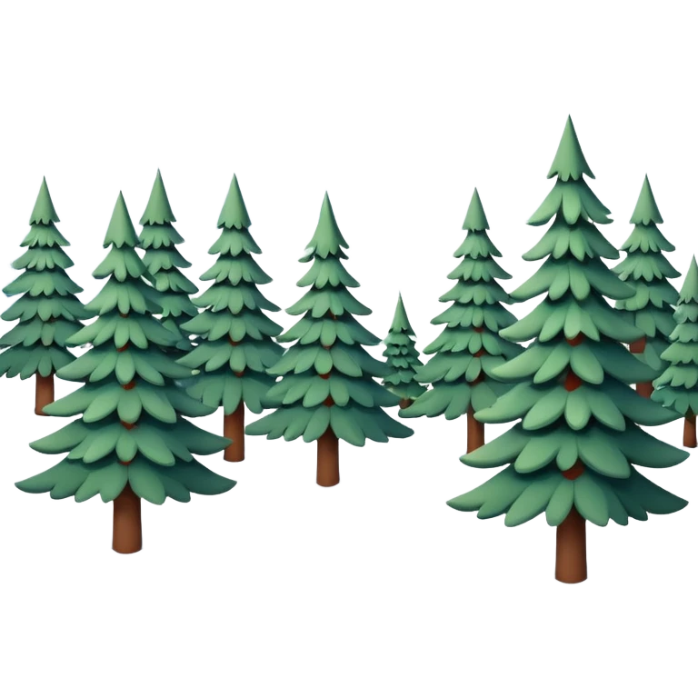 Pretty snow covered christmas scene emoji