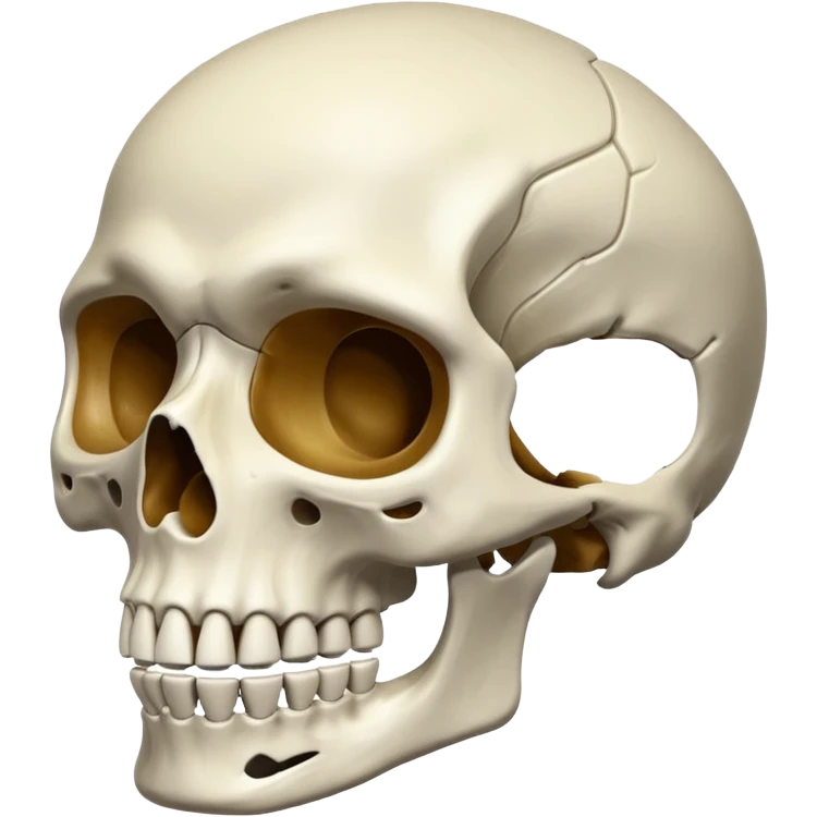 Skeletten head emoji