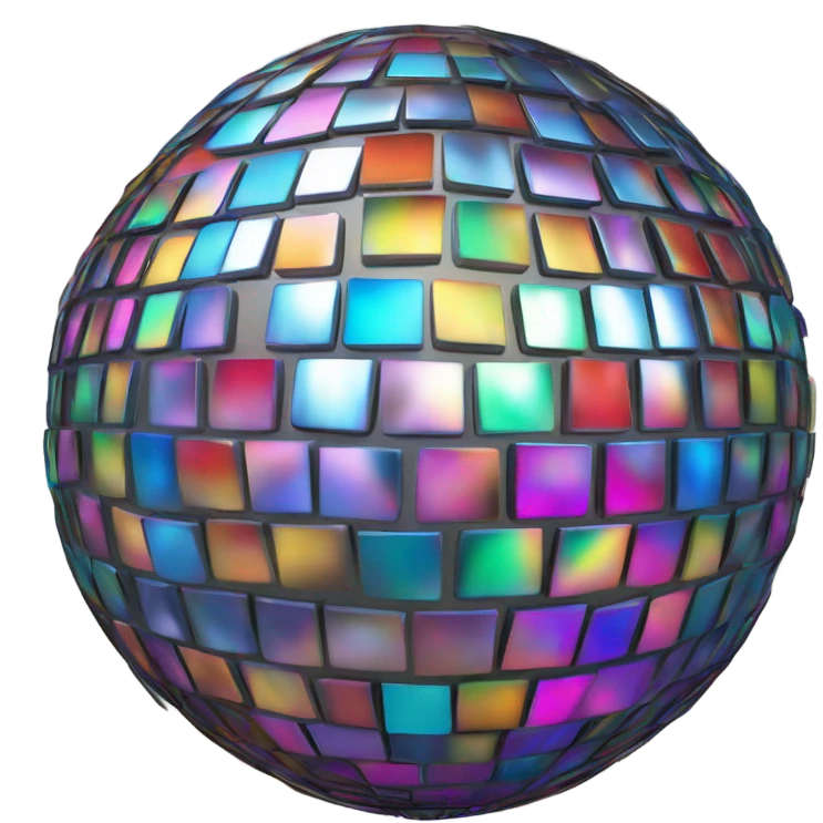 Disco ball emoji