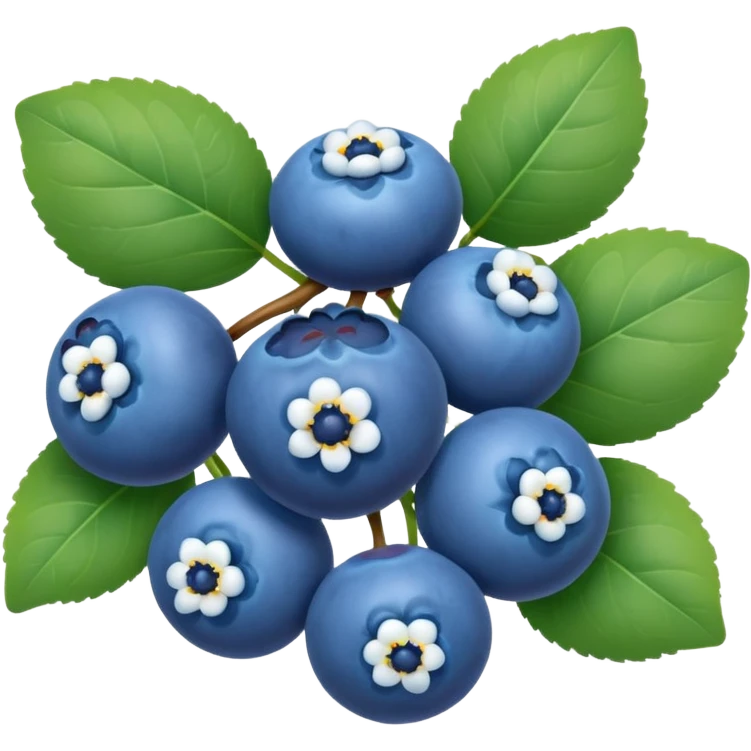 Blueberries emoji