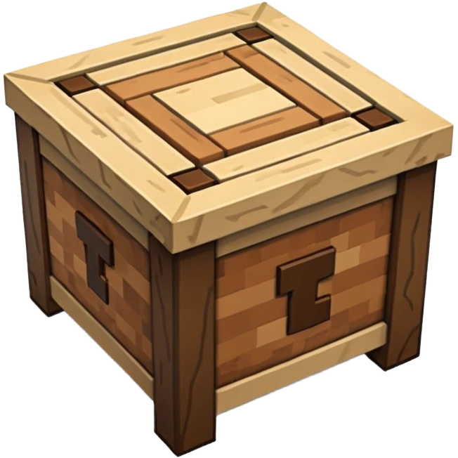 Minecraft crafting table emoji