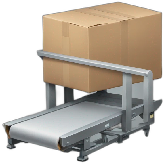 Parcel conveyor emoji