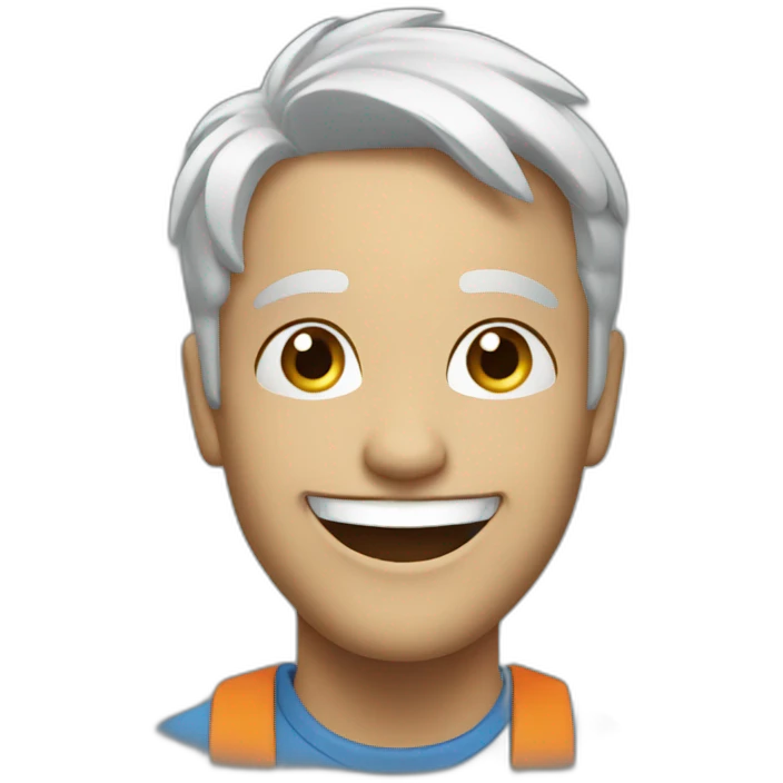 Metro smiling  emoji