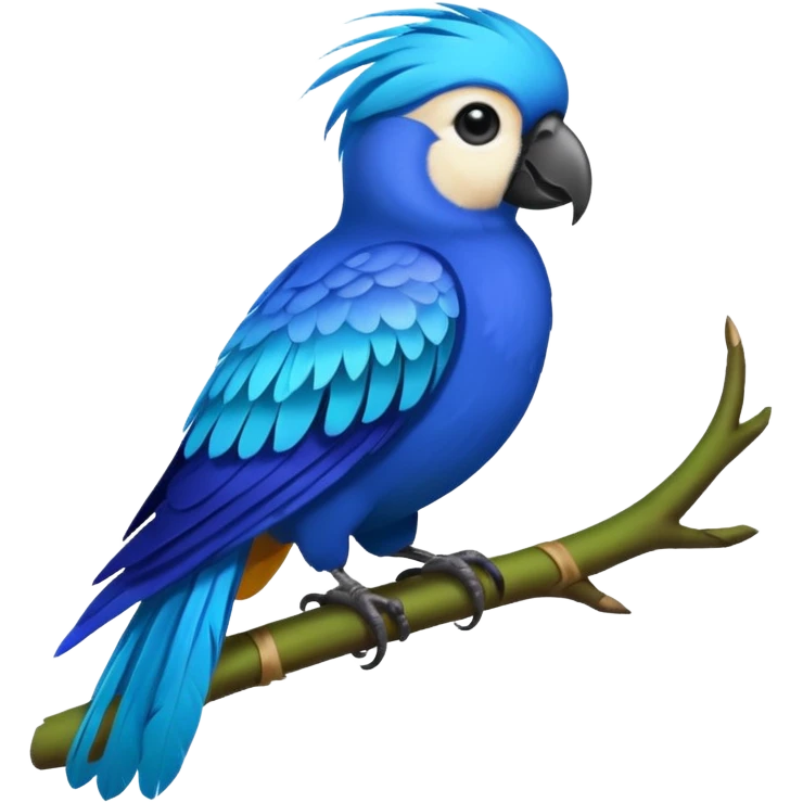 Arara azul emoji