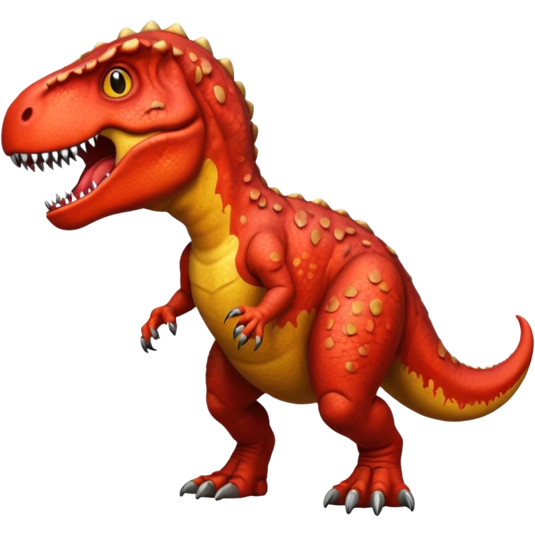 Bloody T-rex emoji