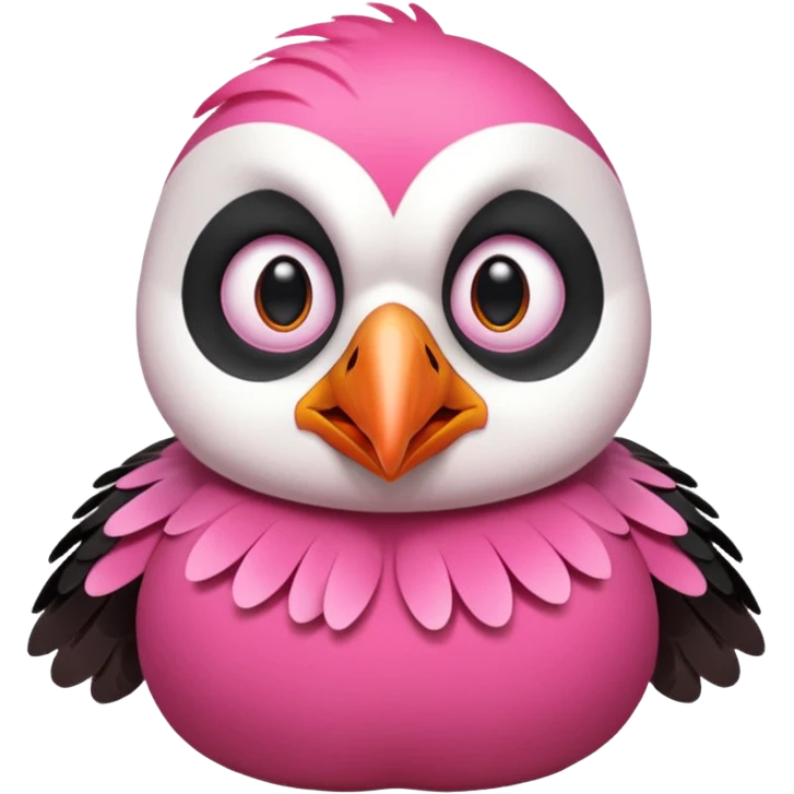 pink puffin angry emoji