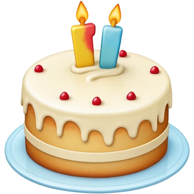 Create an emoji that the iloveyou hand sign is inside a cake  emoji