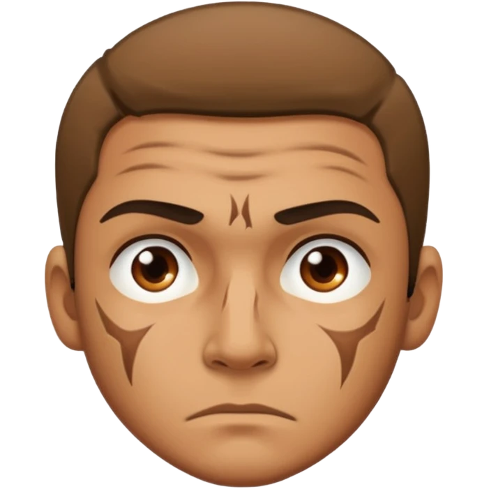 Scar face  emoji