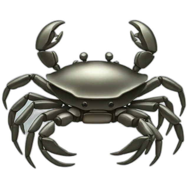 metal crab emoji