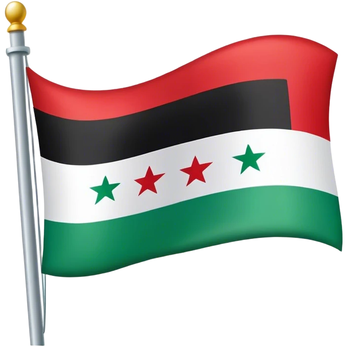 I need syria flag the green one  emoji