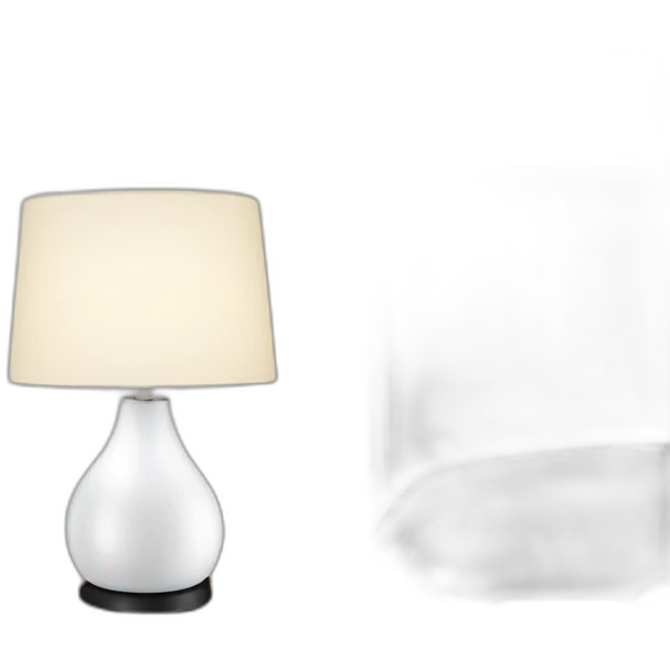white smart home lamp emoji