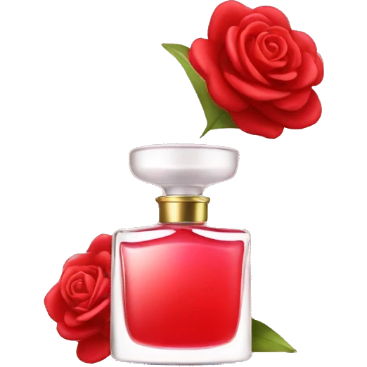 red perfum emoji