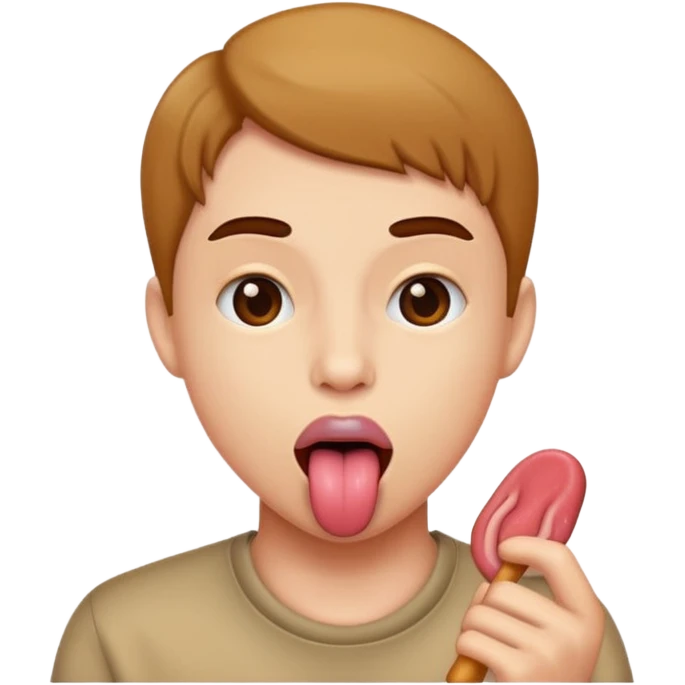 Tongue out emoji