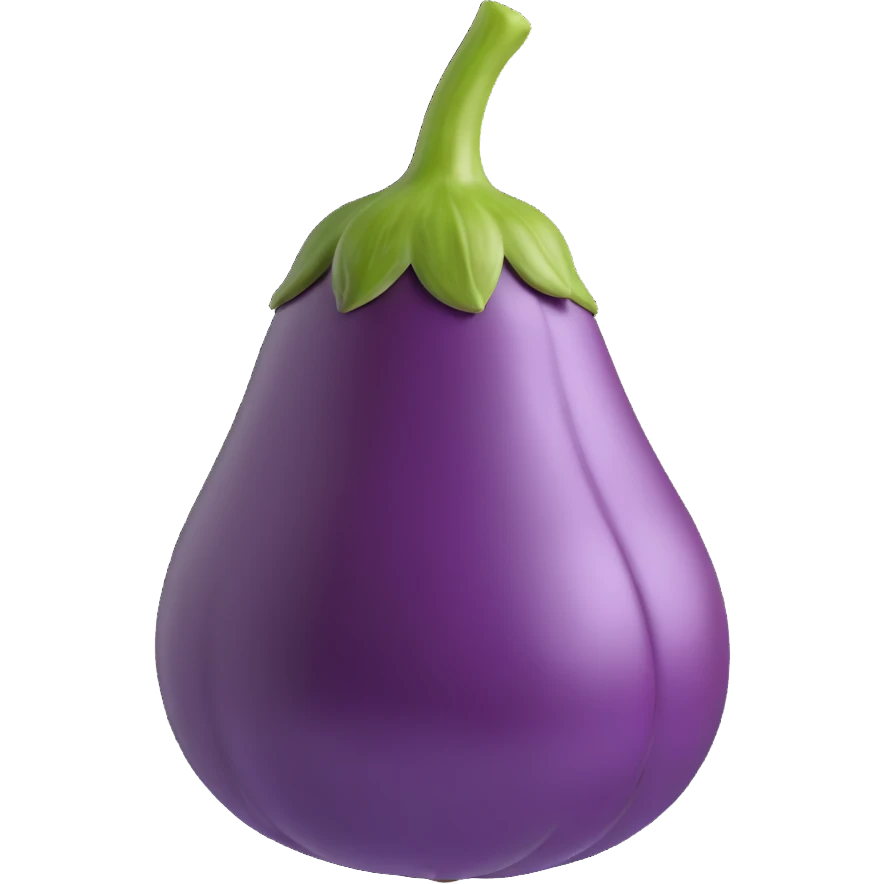 eggplant emoji