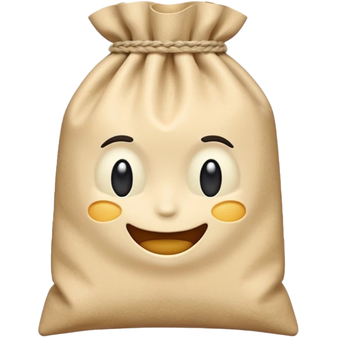 oats bag no smile emoji