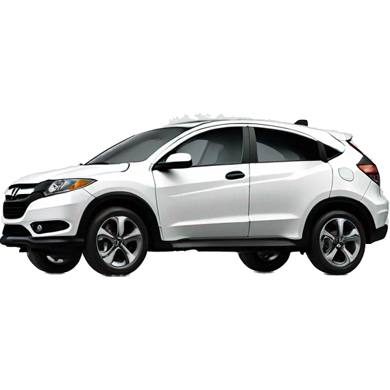 White 2024 honda HRV emoji