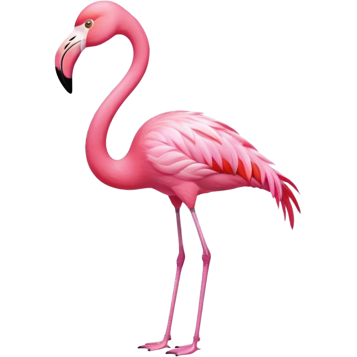pink flamingo emoji