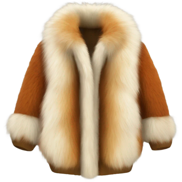 Fox Fur jacket  emoji