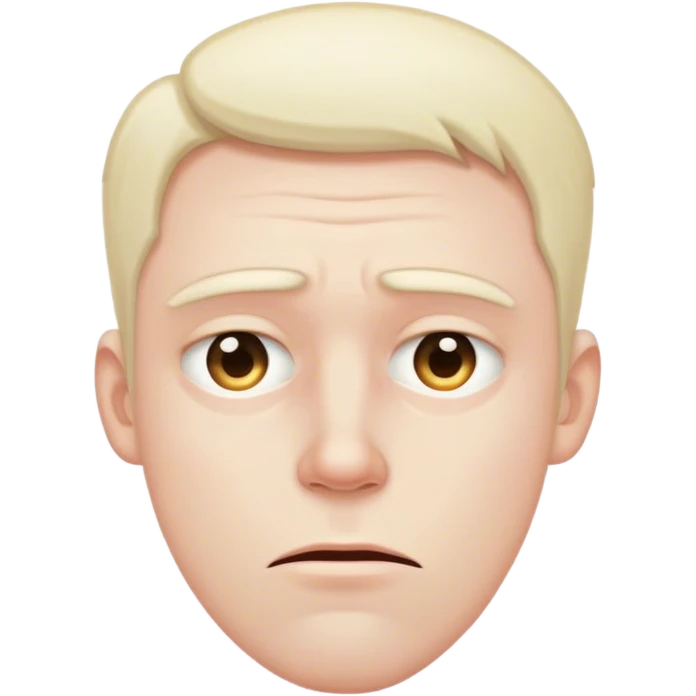 Tired man emoji