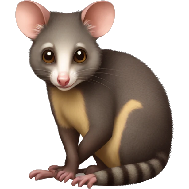 Brushtail Possum Brown emoji
