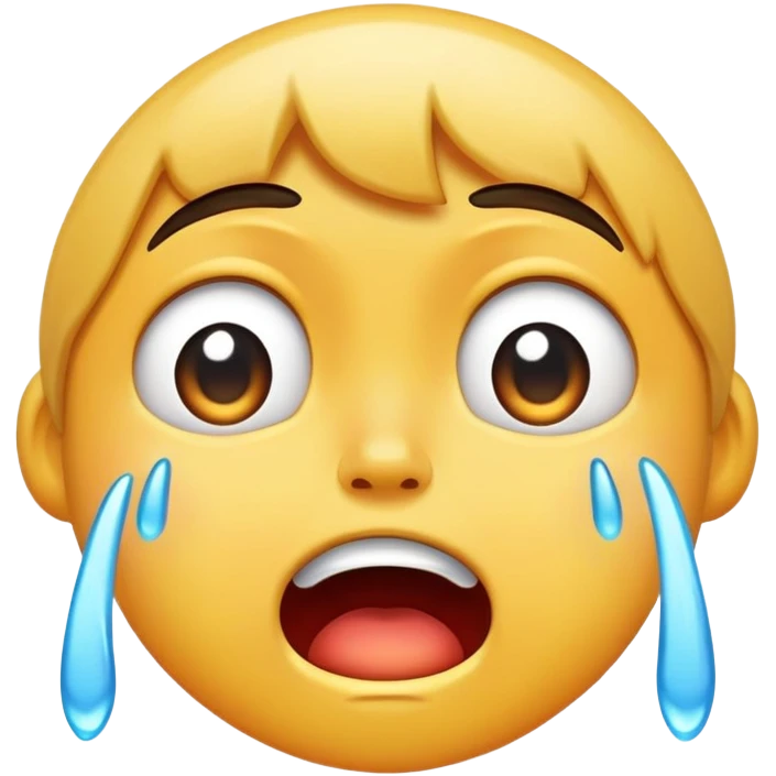 Mogulist cry  emoji