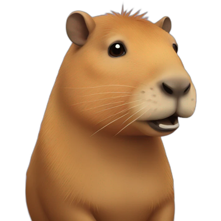 Capybara emoji