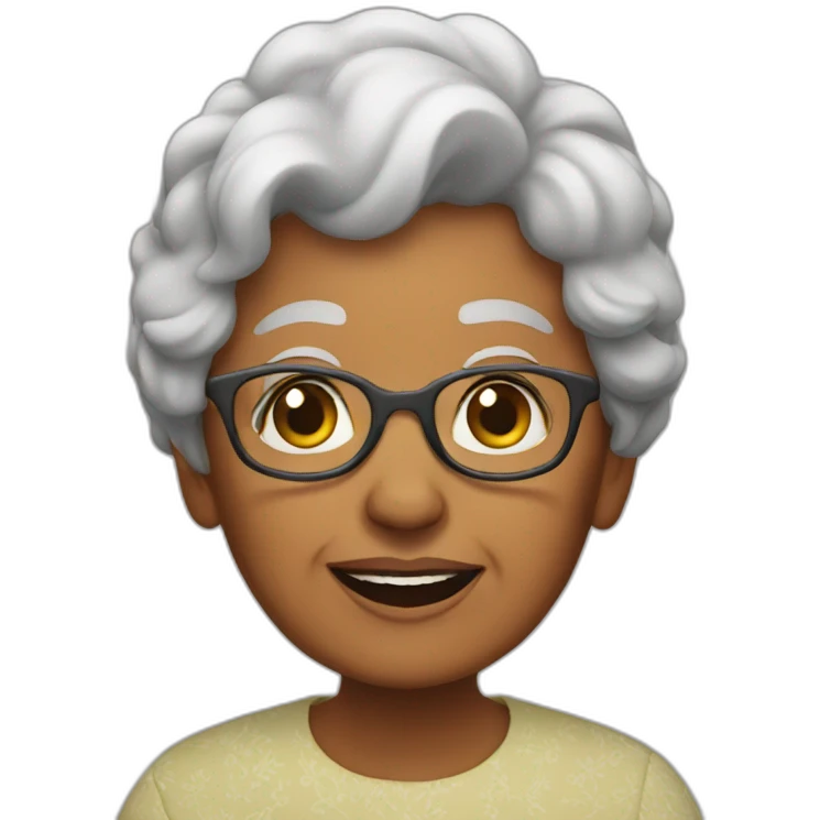 Grandma emoji