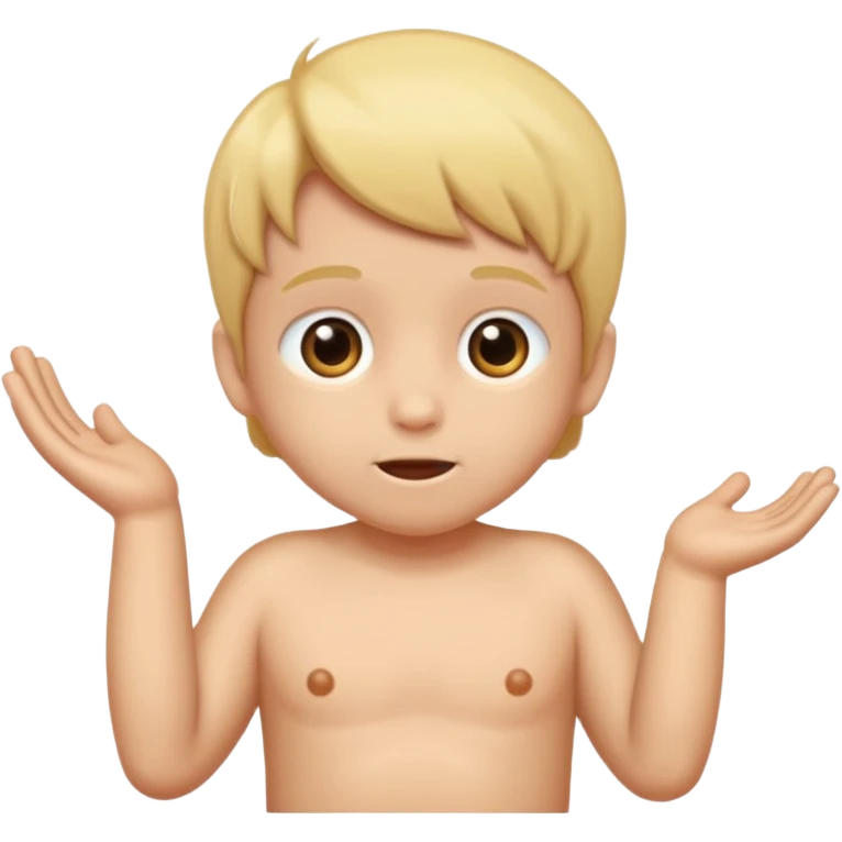 Enfant nue avec un gros penis emoji