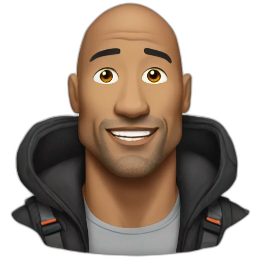 The-rock emoji