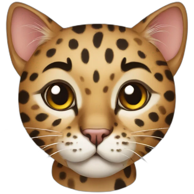 leopard cat emoji