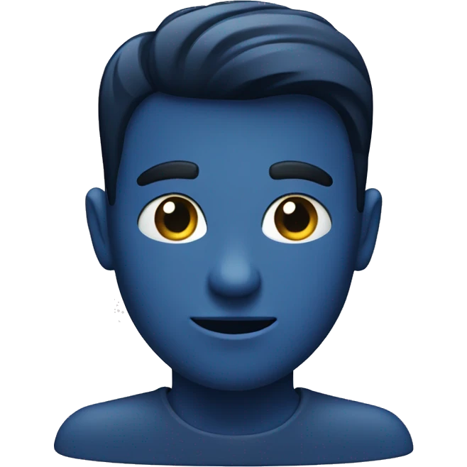 dark blue location pin emoji