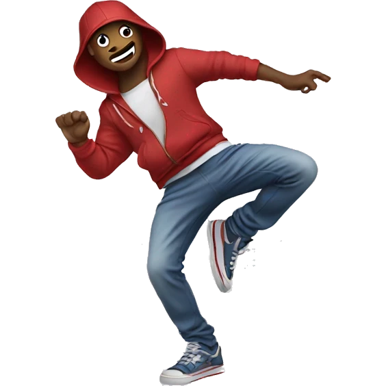a break dancer emoji
