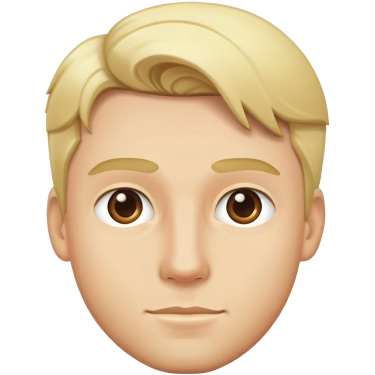 Blonde men emoji