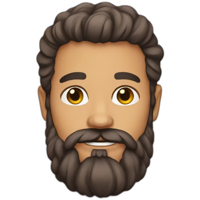 Barbu emoji