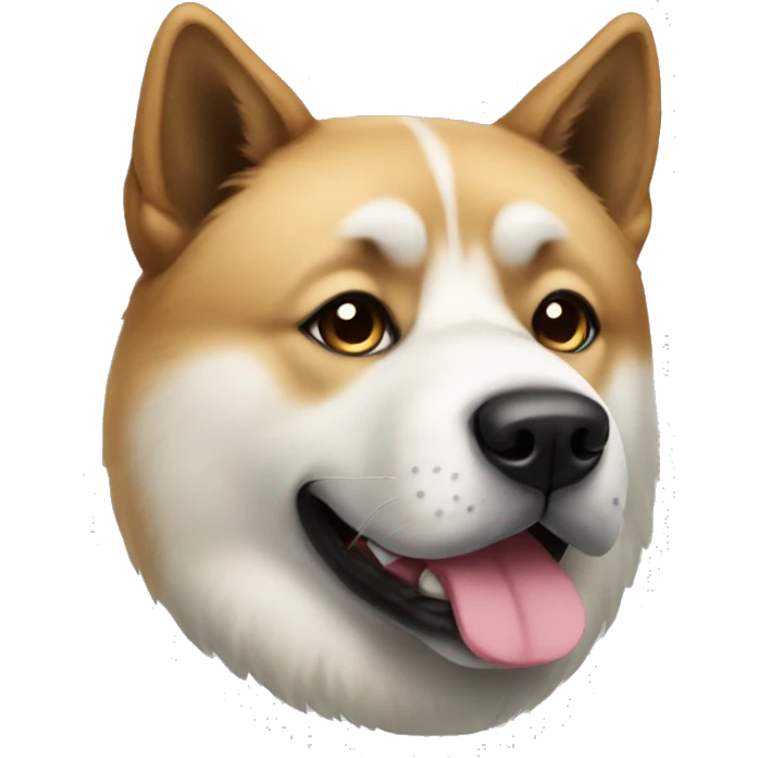 akita dog emoji