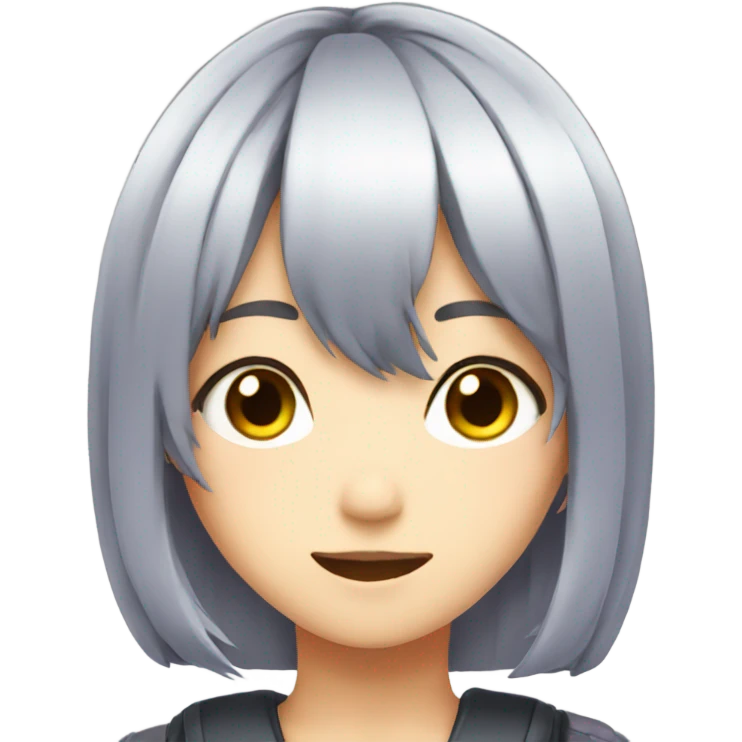 Anime girl emoji
