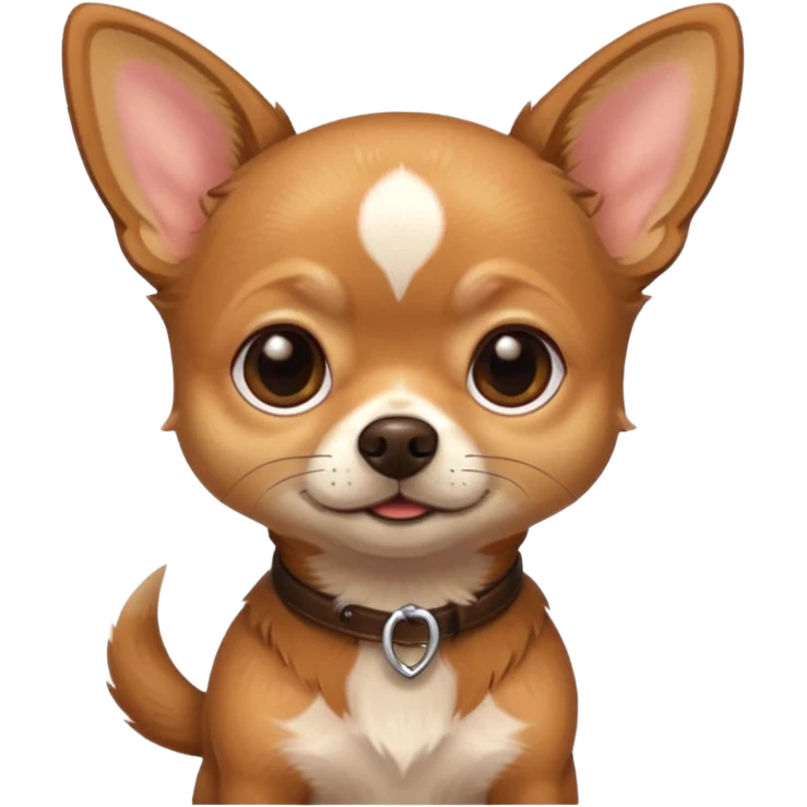 Chihuahua color café emoji