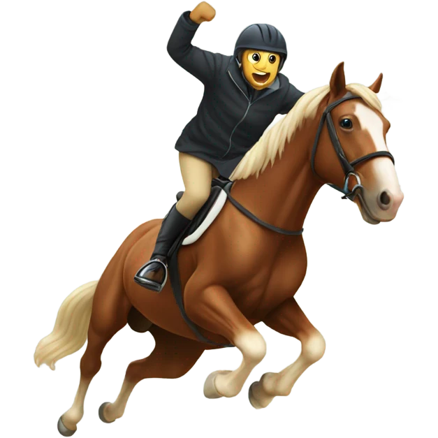 Horse in Jump  emoji