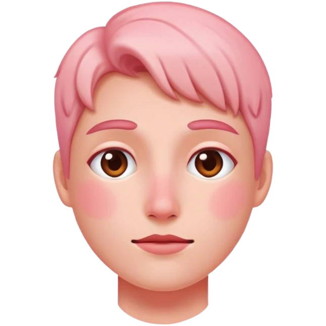 rosy emoji
