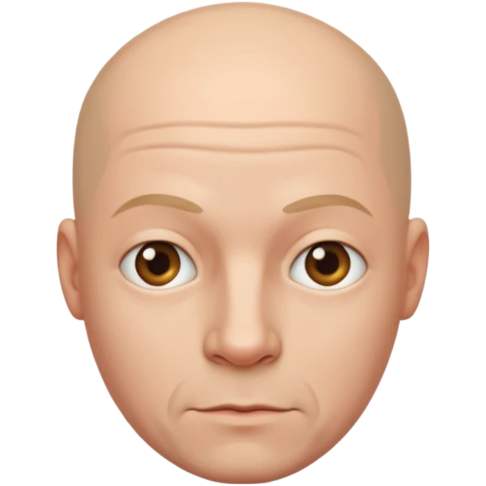bald man emoji
