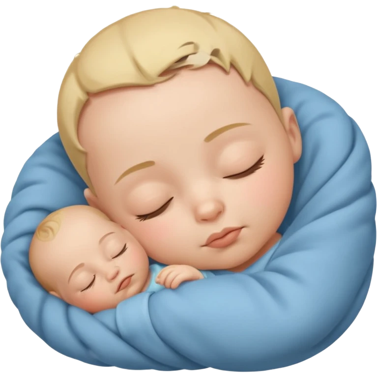 Sleeping baby emoji
