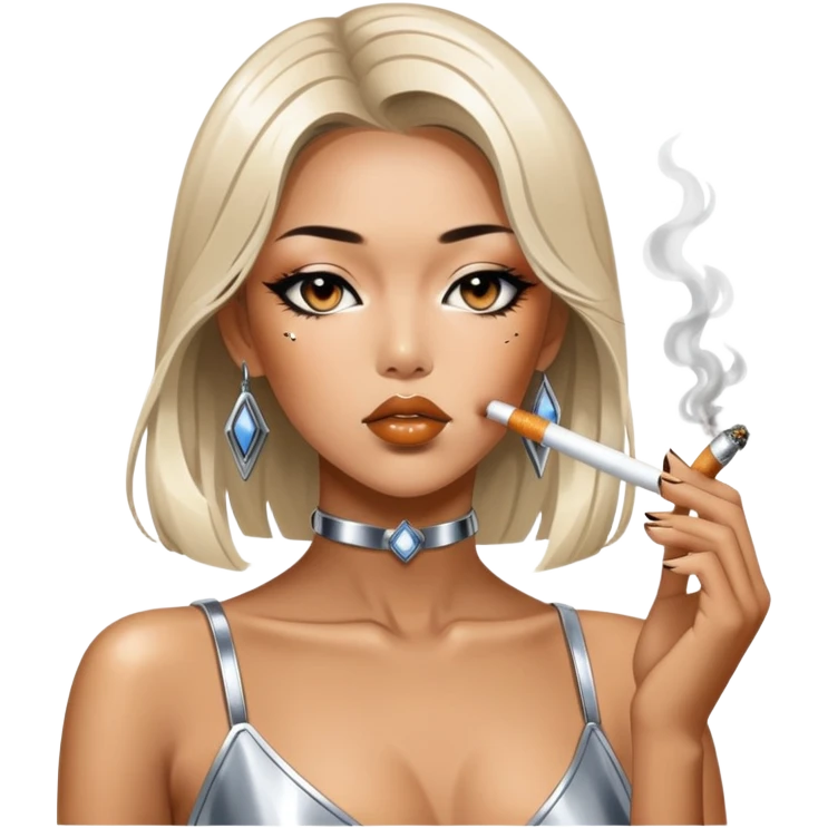 sorayama smoking emoji